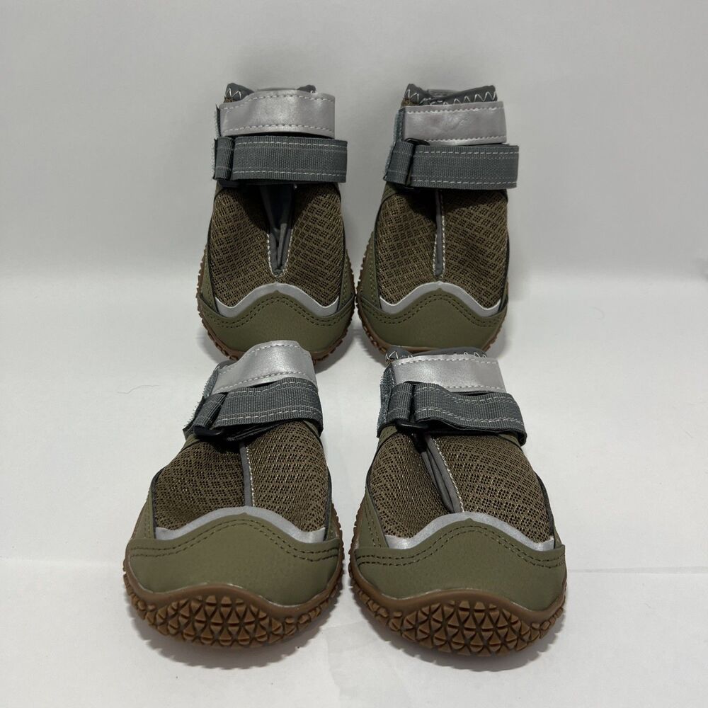 Slow Ton Shoes For  Medium Large Dogs Hardwood Floor Brown 7